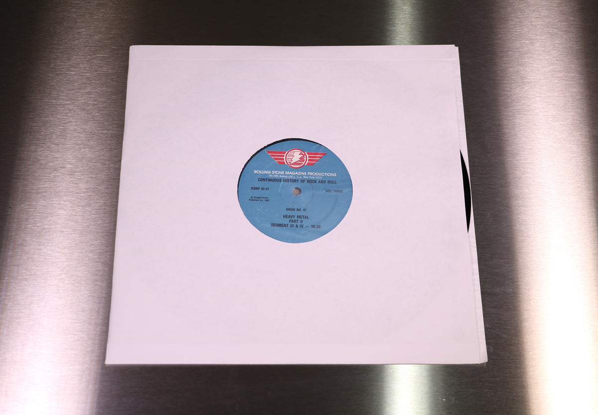 Inner LP Sleeves - Premium White Paper with Poly Lining / Pack of 50