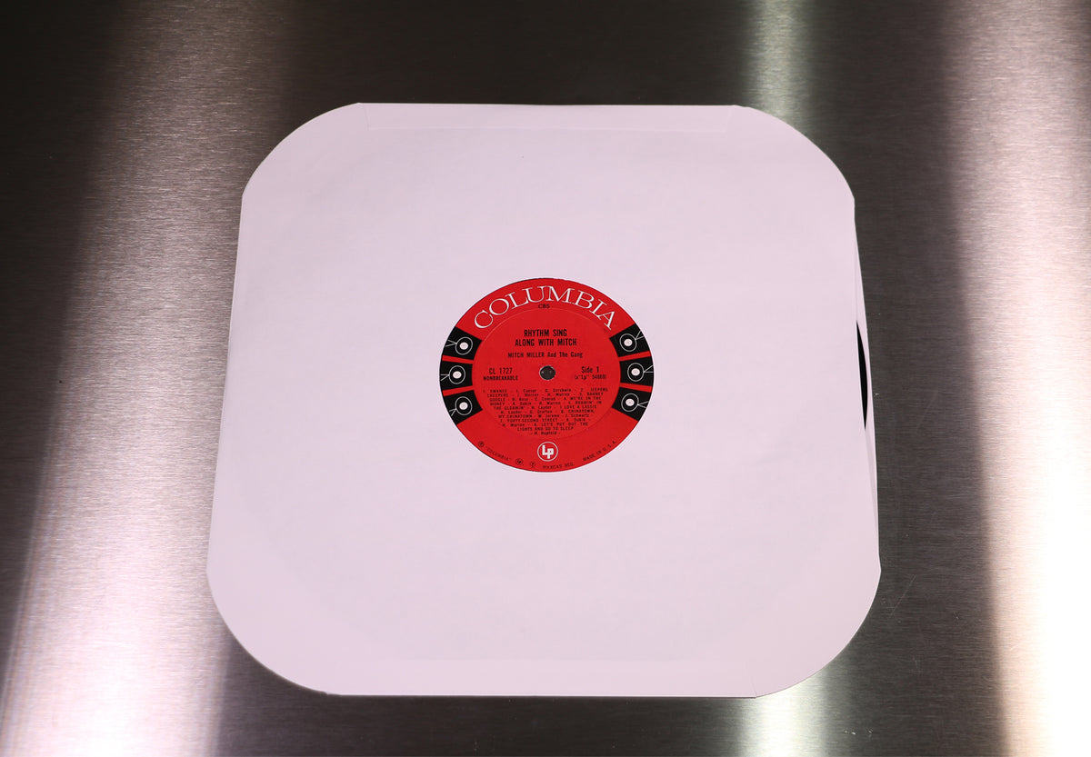 Inner LP Sleeves - Premium Paper with Rounded Corners / Pack of 50