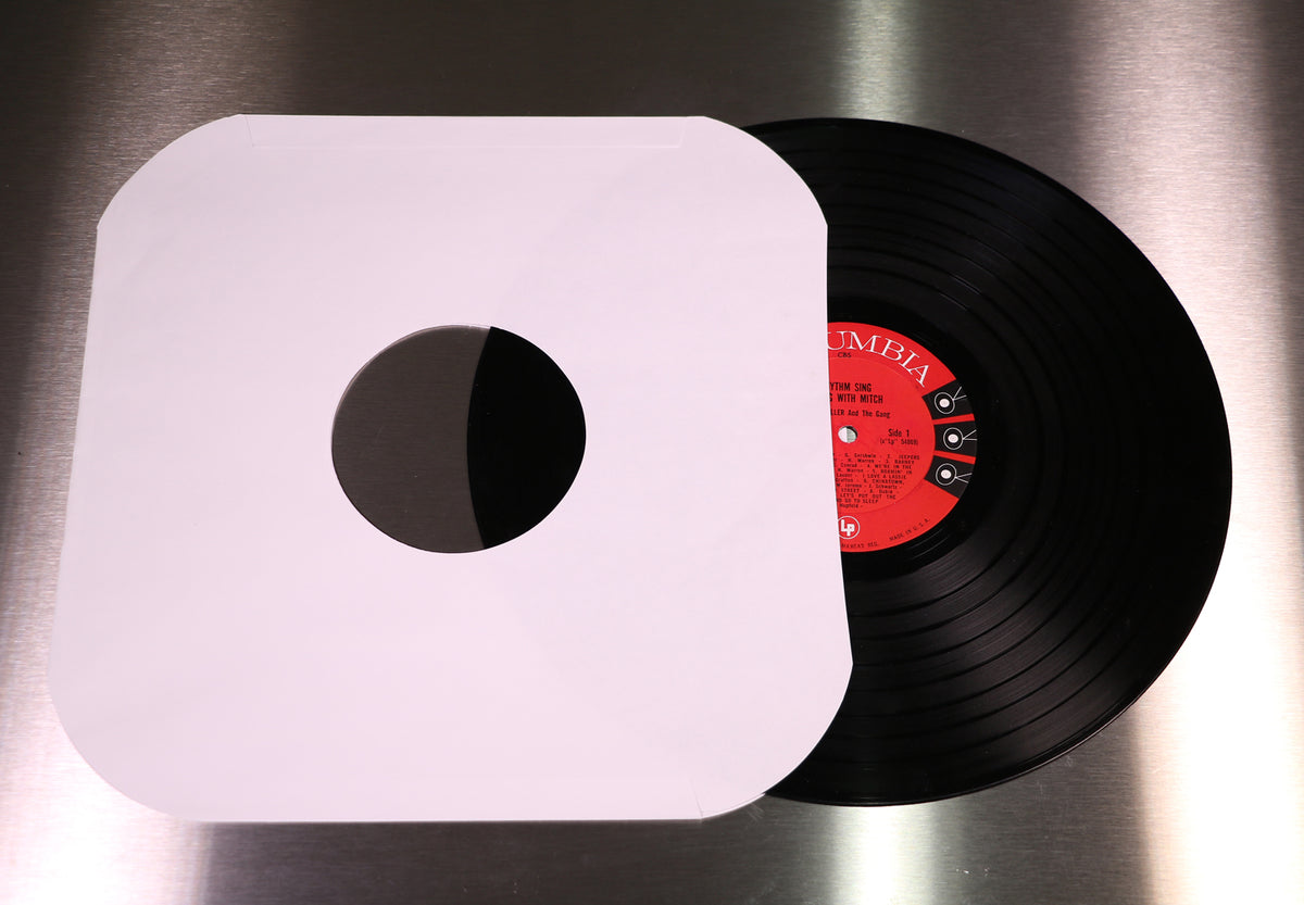 Inner LP Sleeves - Premium Paper with Rounded Corners / Pack of 50